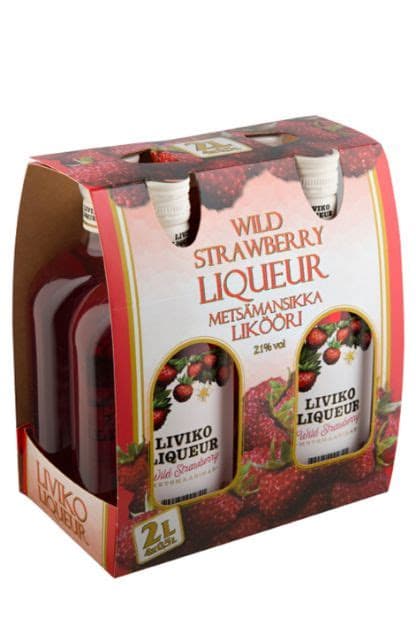 Liviko Liqueur Metsmaasikas 21% 0,5 L Pet (4-pakk)