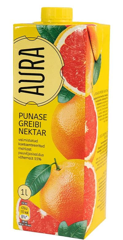 Aura Punase Greibi Nektar 100cl (tk)
