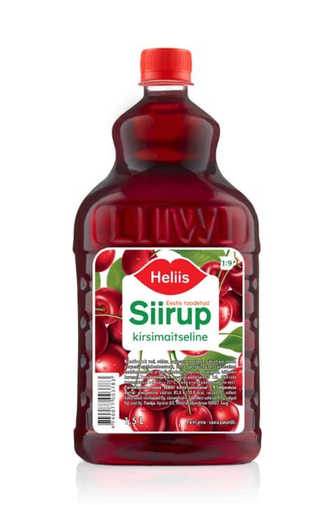 Heliis Kirsimaitseline Siirup 150cl (tk)