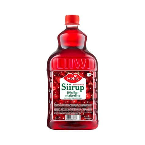 Heliis Jõhvikamaitseline Siirup 500cl (tk)