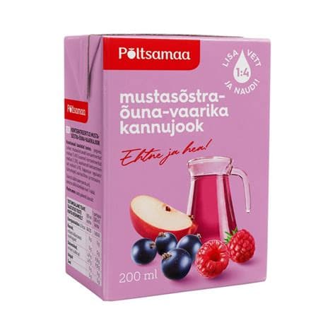 Heliis Siirup Mustasõstra-vaarika 50cl