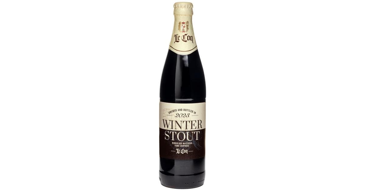 Le Coq Winter Stout 6.6% 50cl