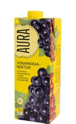 Aura Fresh Punase Viinamarja Jook 200cl (tk)