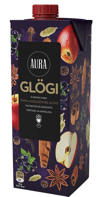 Aura Glögi Õuna-mustsõstra 100cl