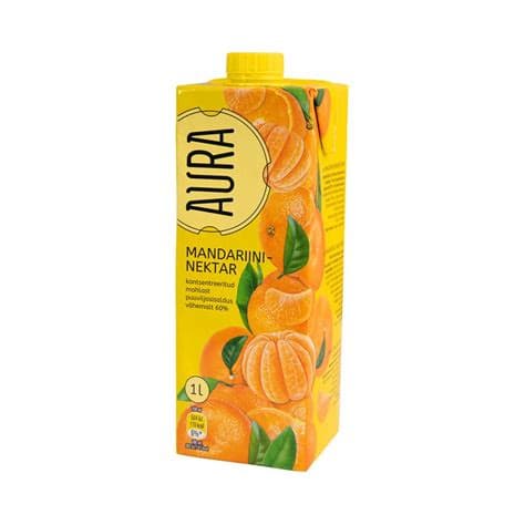 Aura Mandariininektar 100cl (tk)