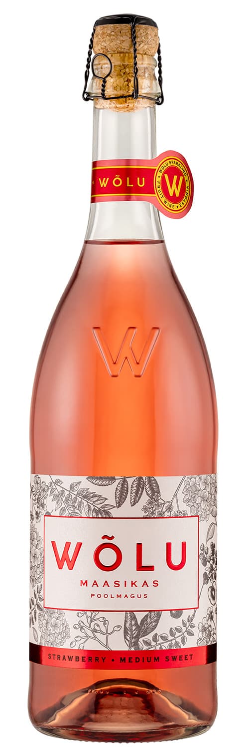 Wõlu Vahutav Maasikas 75cl