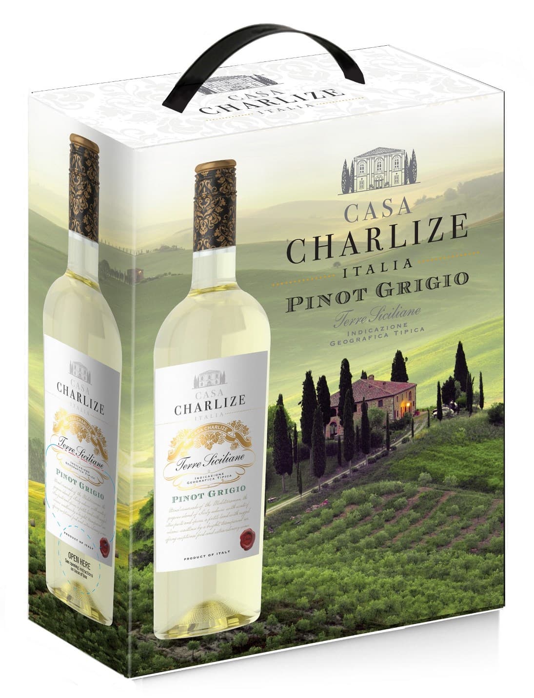 Casa Charlize Pinot Grigio Terre Siciliane IGT 300cl BIB
