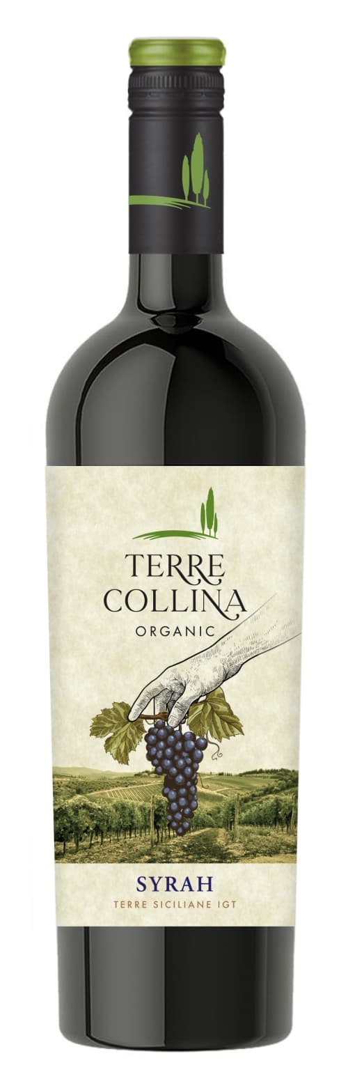 Terre Collina Organic Syrah Terre Siciliane 75cl
