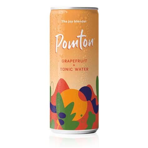 Pomton Grapefruit & Tonic Water