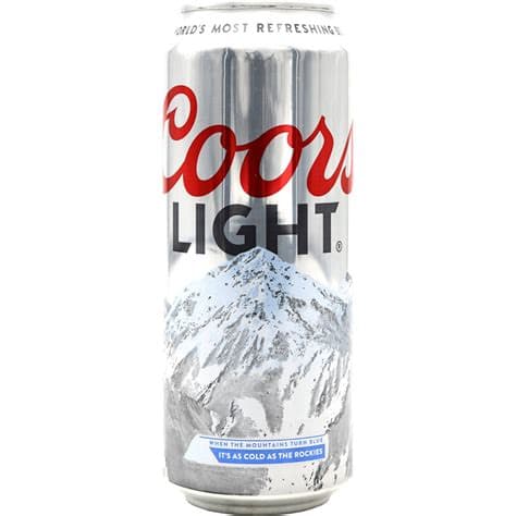 Coors 4% 50cl Tin (tk)