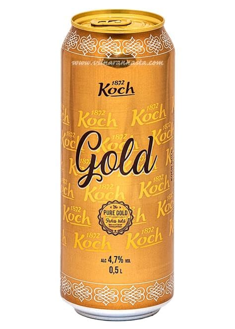 Koch Gold 4,7% 50cl Tin
