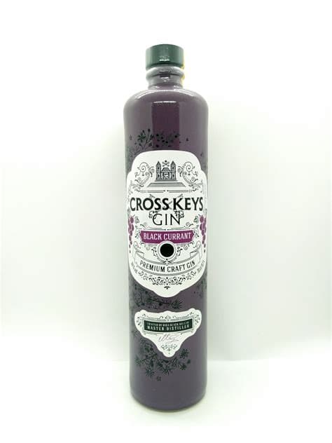 Cross Keys Gin Black Currant 38% 70cl (tk)