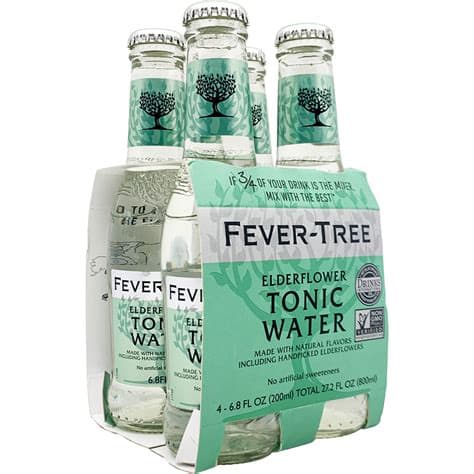 Fever Tree Elderflower Tonic Water