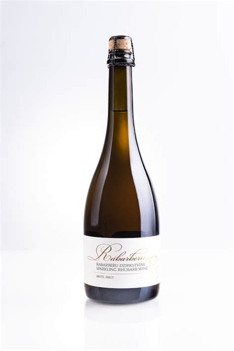 Abavas Rhubarb Sparkling Wine 75cl