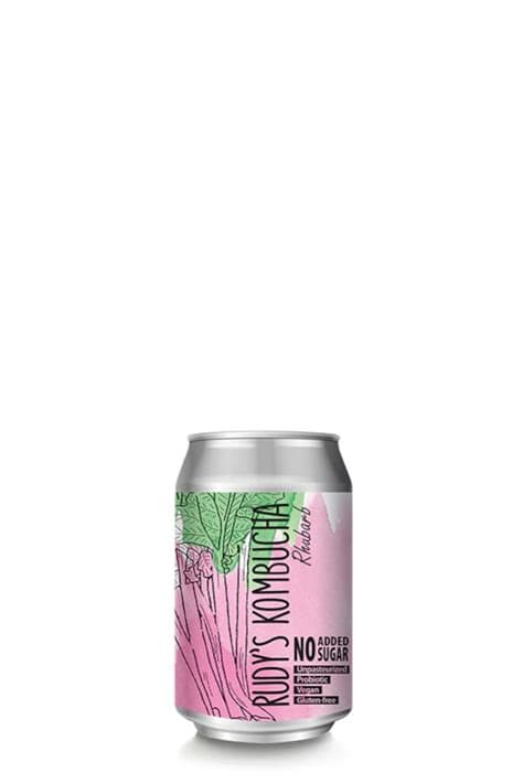 Nosugar Rudy´s Kombucha "rhubarb"