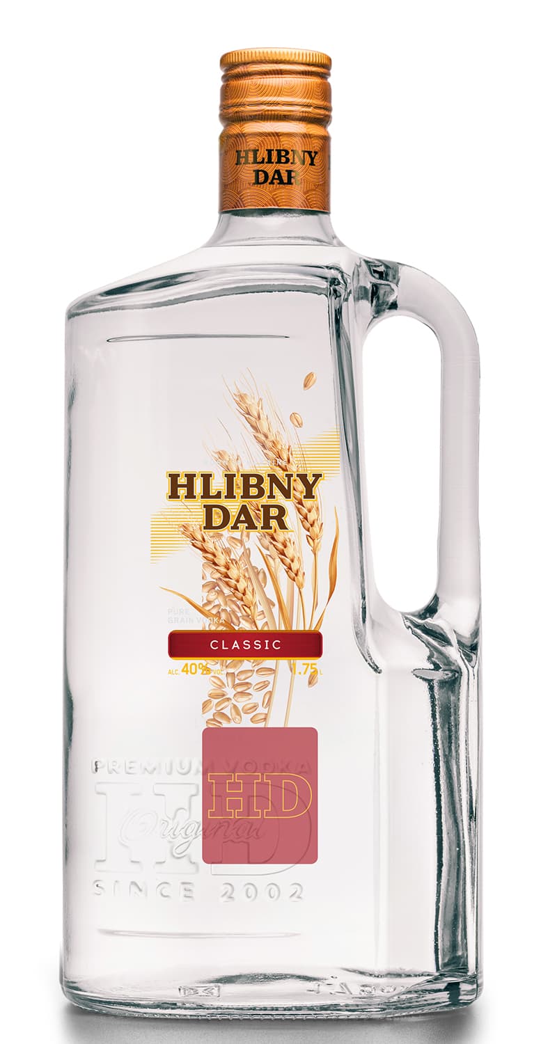 Hlibny Dar Classic Vodka 175cl