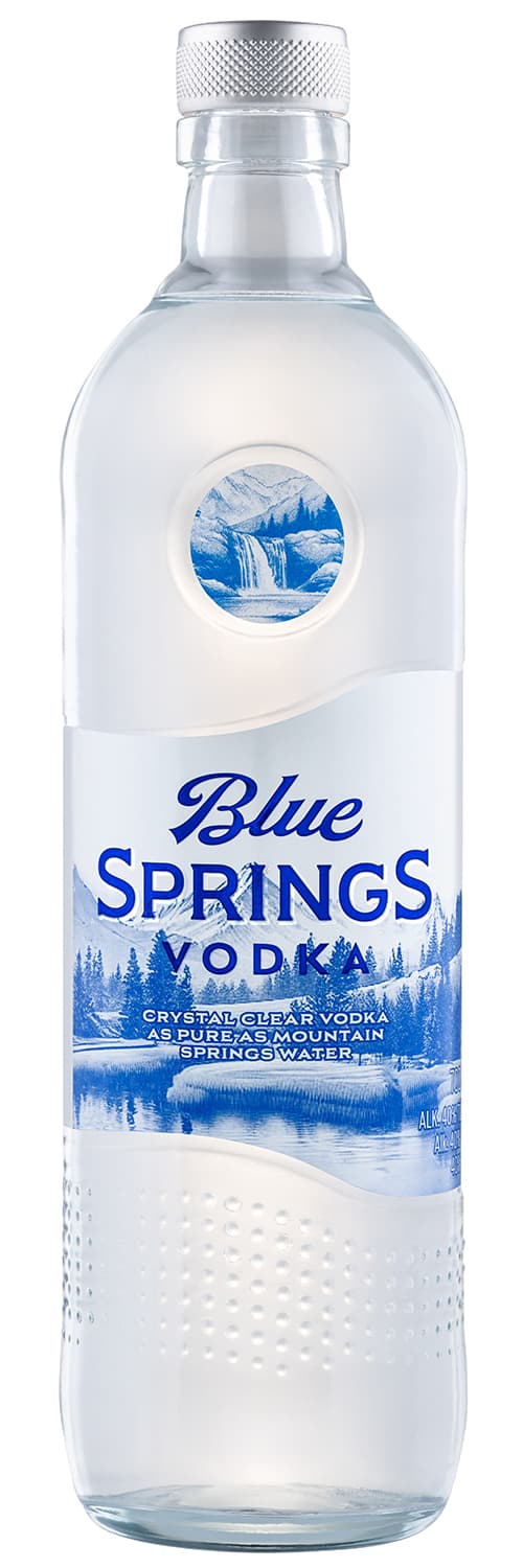 Blue Springs Vodka 70cl