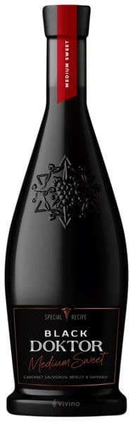Bostavan Black Doktor Red Medium Sweet 12,5% 0,75l
