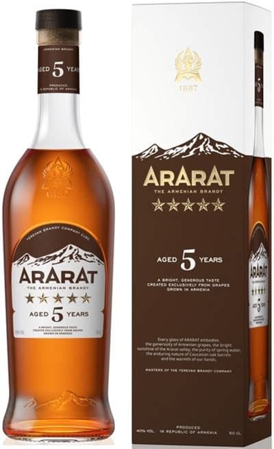 Ararat 5yo 40% 50cl (tk)