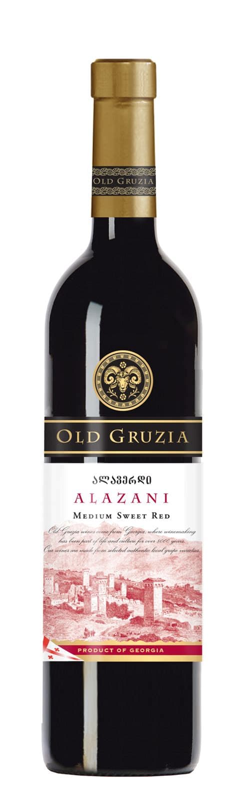 Georgian Legend Alazani Red 12,5% 75cl (tk)