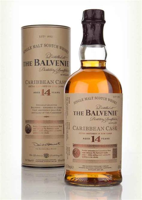 Balvenie 14yo Caribbean Cask 70 Cl