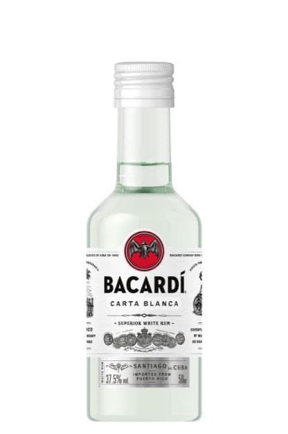 Bacardi Carta Blanca 40% 0,05l Pet