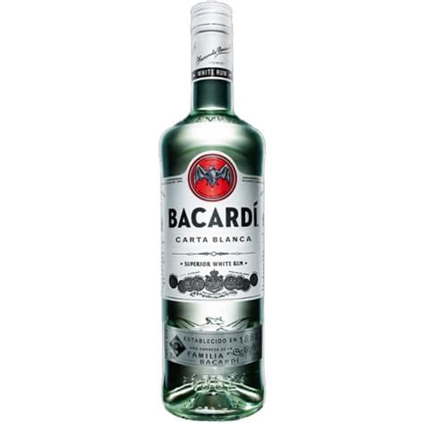 Bacardi Carta Blanca 37,5% 1,0l