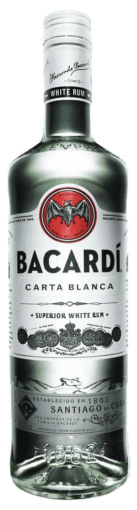Bacardi Carta Blanca 37,5% 0,7l