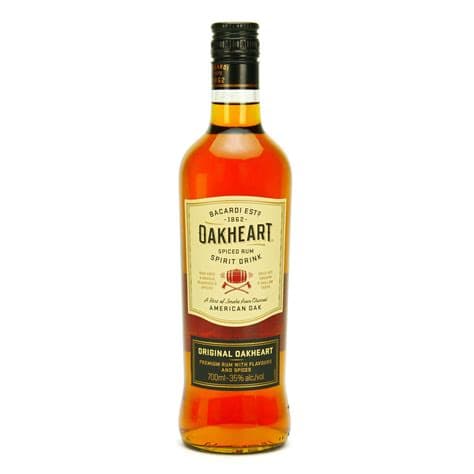 Bacardi Oakheart Spiced 35% 50cl (tk)