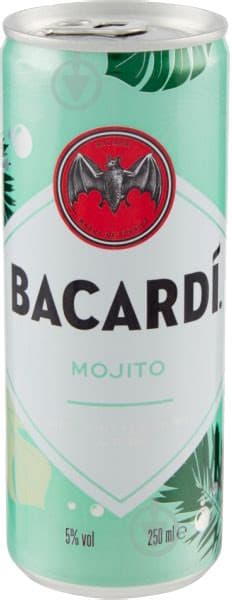 Bacardi Mojito 5% 0,25l Purk