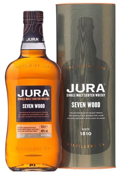 Jura Seven Wood Single Malt 42% 0,7l Karbis