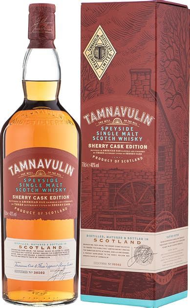 Tamnavulin Sherry Cask 40% 0,7l Karbis