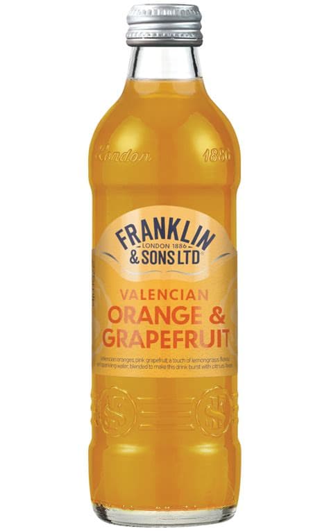 Franklin & Sons Valencian Orange And Grapefruit 27.5cl