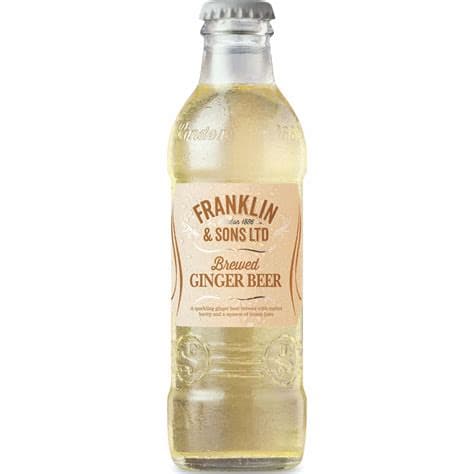 Franklin & Sons Brewed Ginger Beer 50cl