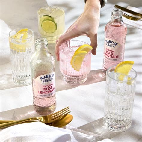 Franklin & Sons Natural Rose Lemonade 20cl