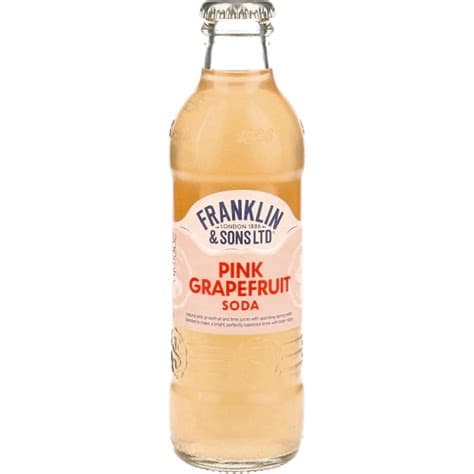 Franklin & Sons Pink Grapefruit Soda 20cl