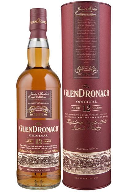 Glendronach 12yo 43% 0,7l Tuub