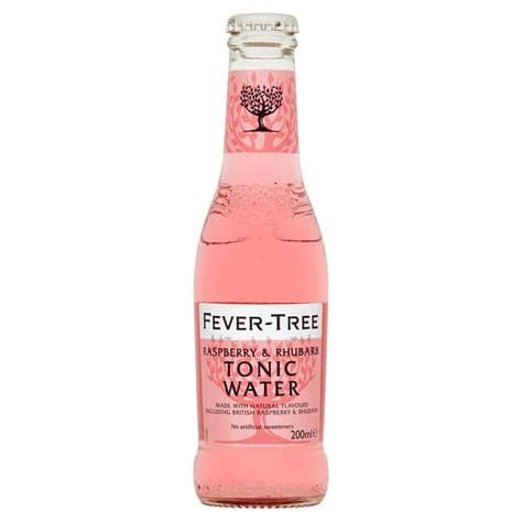 Fever Tree Raspberry and Rhubarb Tonic Water
