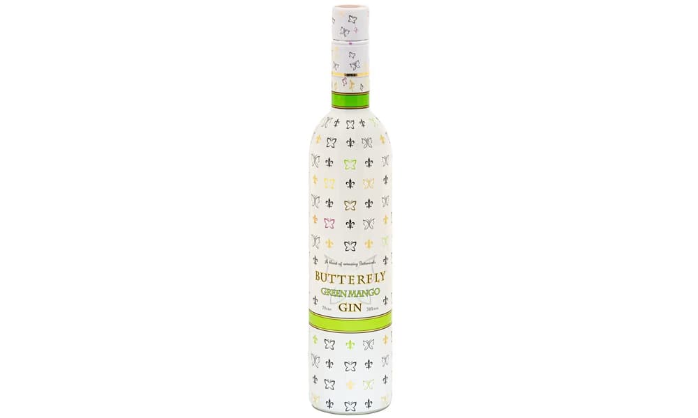 Butterfly Green Mango Gin 38% 70cl