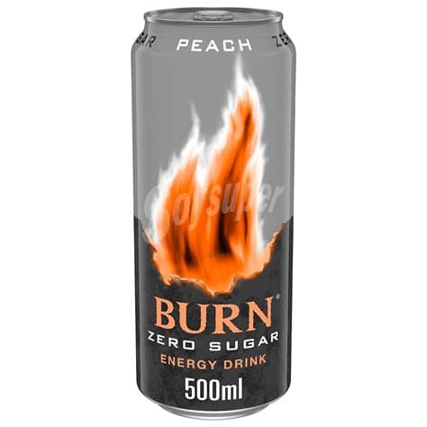Burn Zero Peach No Sugar