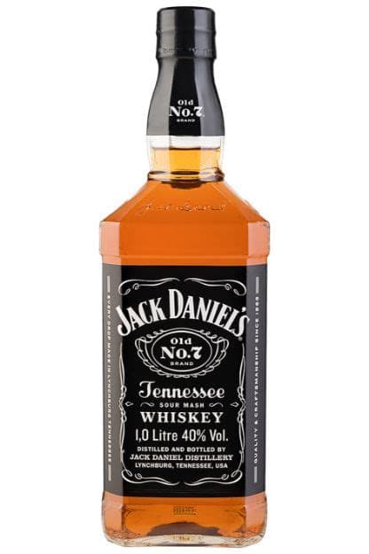Jack Daniel's Tennessee Whiskey 40% 1,0l
