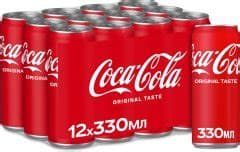Coca Cola 33cl Tin (tk)