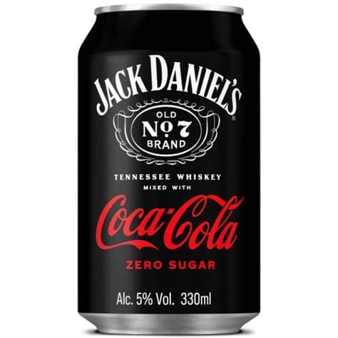 Jack Daniel's & Coca Cola Zero