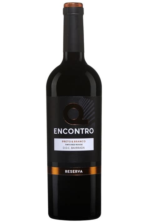 Quinta Do Encontro Preto Branco Reserva, Bairrada 13,5% 0,75l