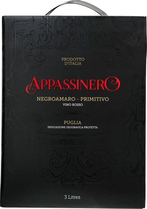 Appassinero Negroamaro Primitivo BIB