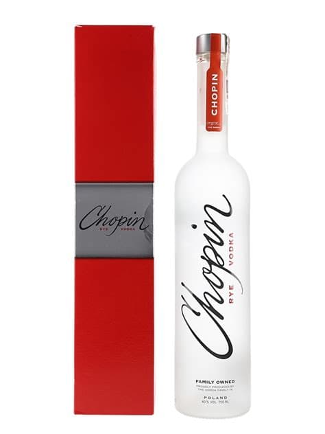 Kinkekomplekt Chopin Rye 40% 70cl+gb Klaasidega (tk)
