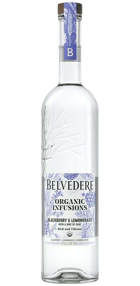 BELVEDERE Pure Blackberry& Lemongrass organic