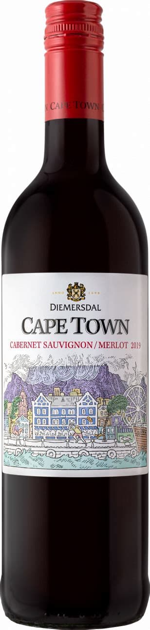 Diemersdal cape town cabernet-merlot´21 14% 75cl