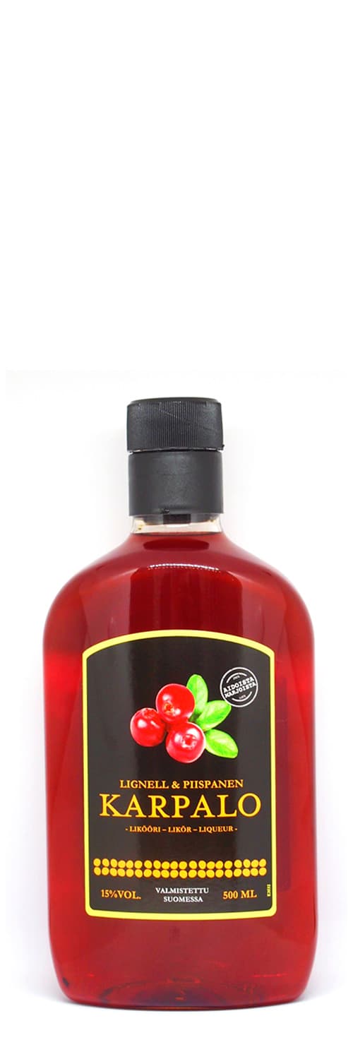 Lignell & Piispanen Karpalo Likööri 50cl PET