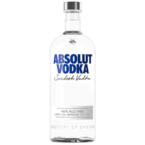 Absolut Vodka 40% 100cl (tk)